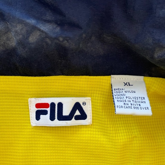 FILA Windbreaker Jacket - Picture 3 of 8